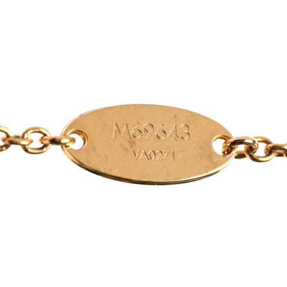 Louis Vuitton Metal L to V Necklace Gold Silver 5 of 6