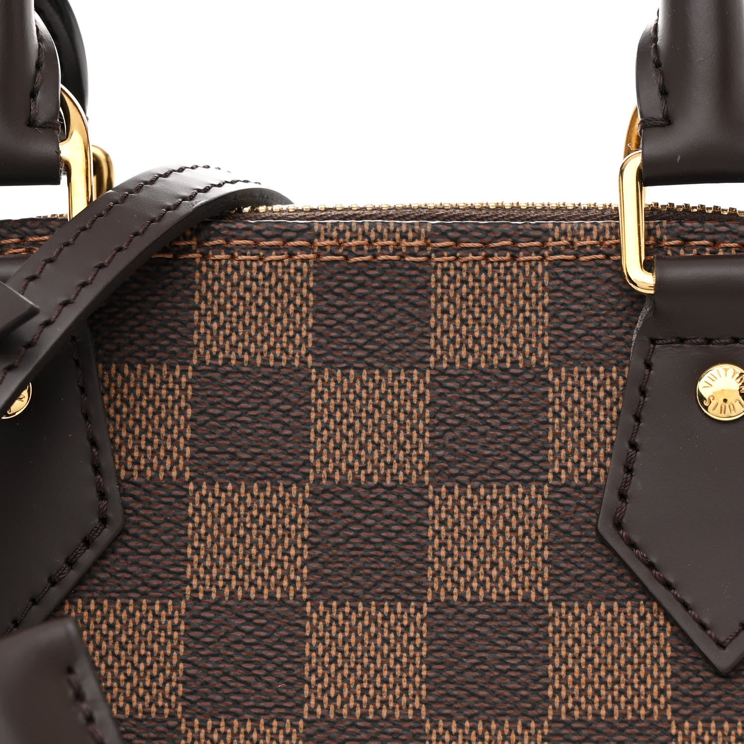 Louis Vuitton Damier Ebene Alma BB 7 of 9