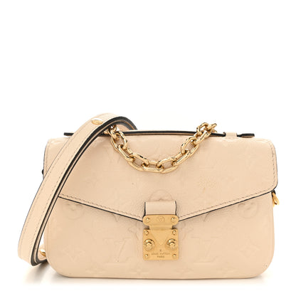 Louis Vuitton Empreinte Pochette Metis East West Cream 1 of 12