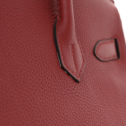 Hermes Togo Birkin 30 Rouge Grenat 13 of 15