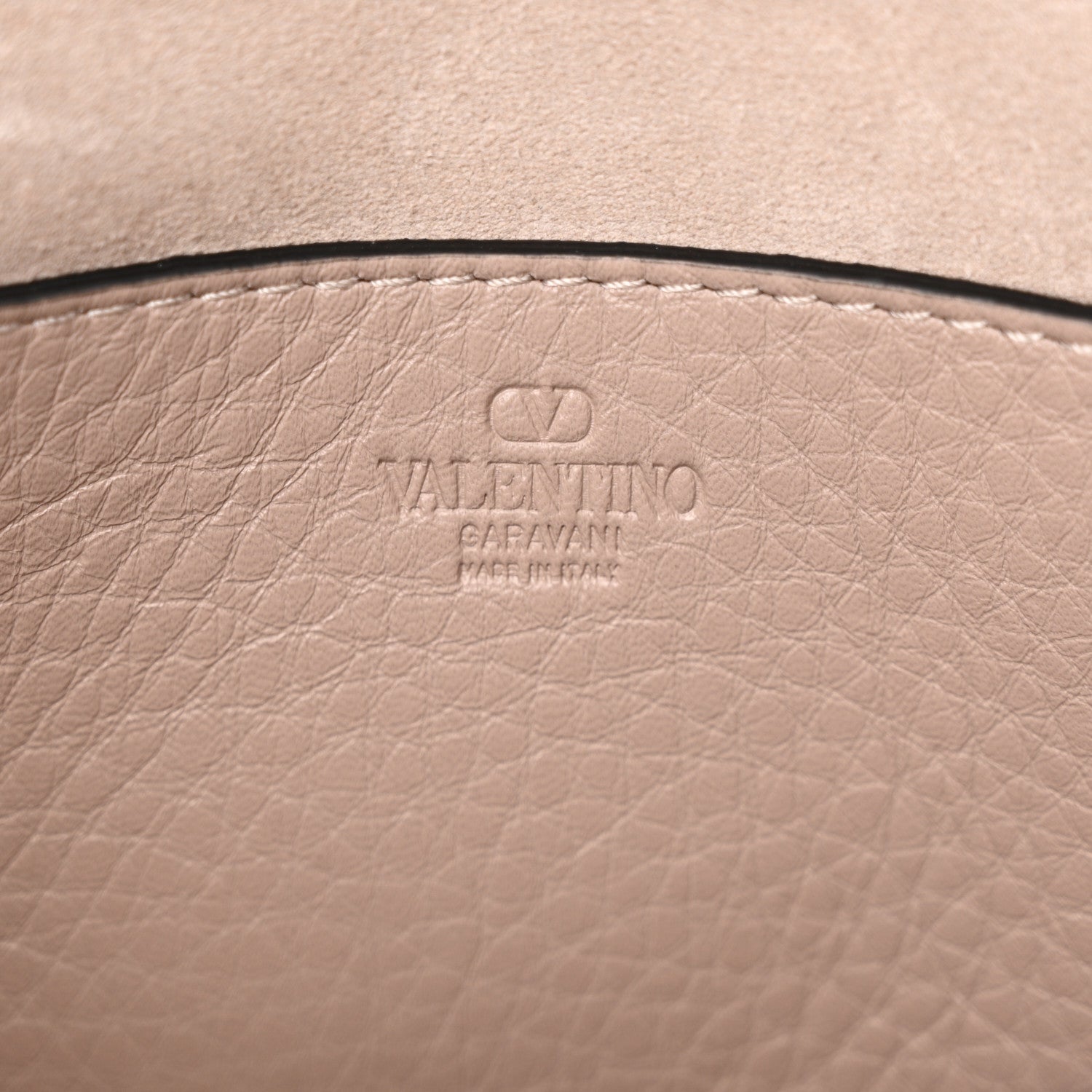 Valentino Garavani Pebbled Calfskin Medium Rockstud Flip Lock Crossbody Bag Poudre 6 of 12