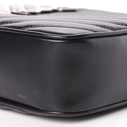 Saint Laurent Calfskin Matelasse Monogram Lou Camera Bag Black 10 of 10