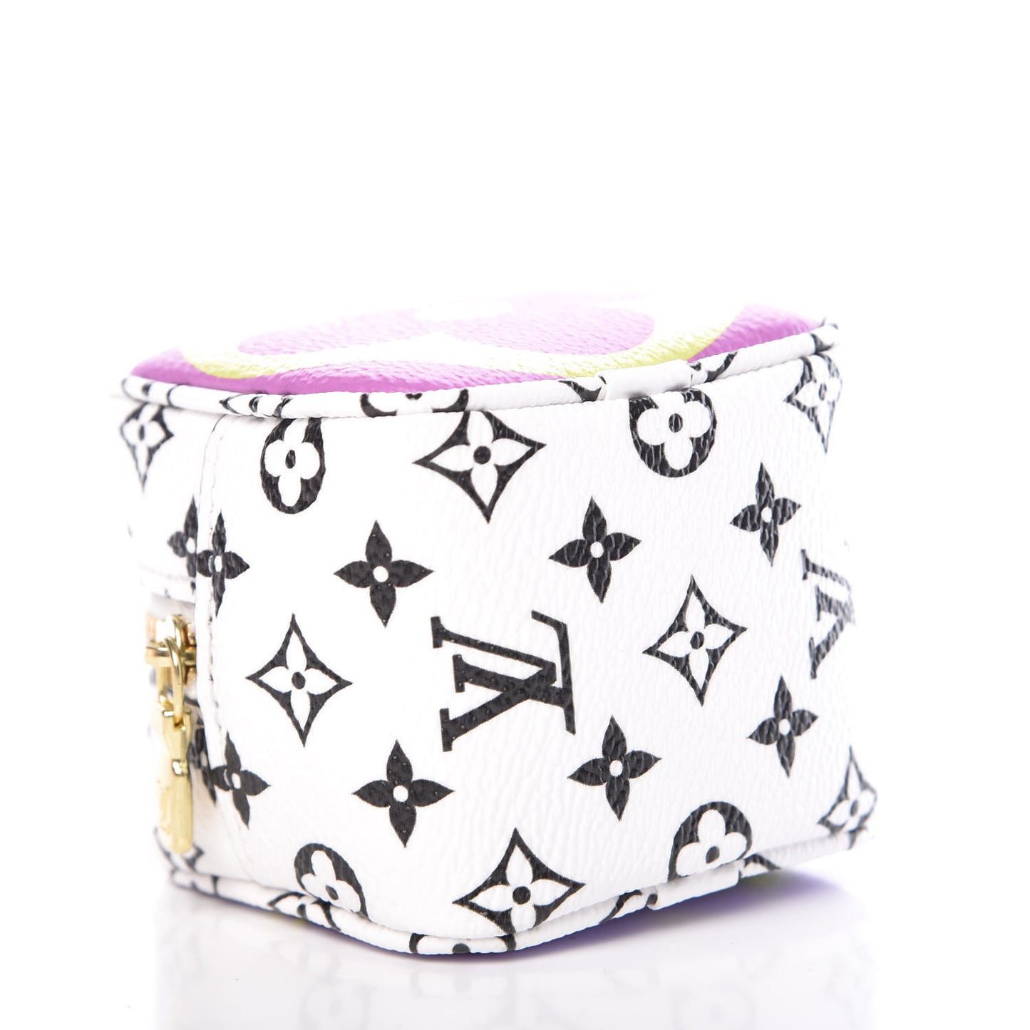 Monogram Giant Cube Coin Purse Pink