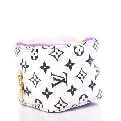 Louis Vuitton Monogram Giant Cube Coin Purse Pink 4 of 7