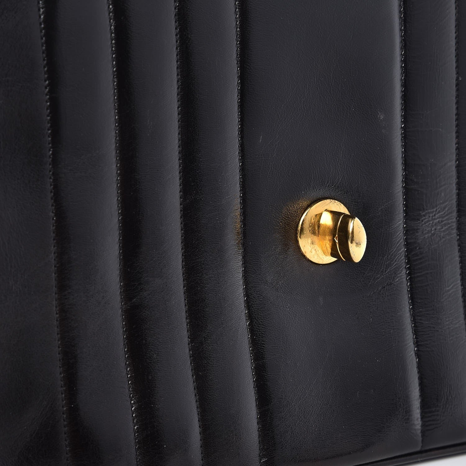 Chanel Lambskin Vertical Quilt Jumbo Flap Black 8 of 10