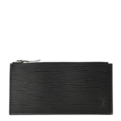 Louis Vuitton Epi Felicie Chain Wallet Zippered Insert Black 1 of 6