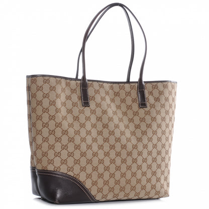 Gucci Monogram New Britt Tote Ebony 3 of 7