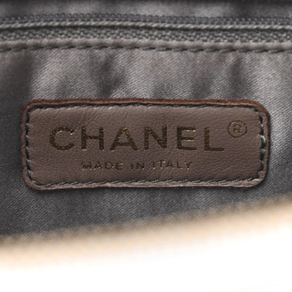 Chanel Caviar Quilted Grand Shopping Tote GST White 6 of 10