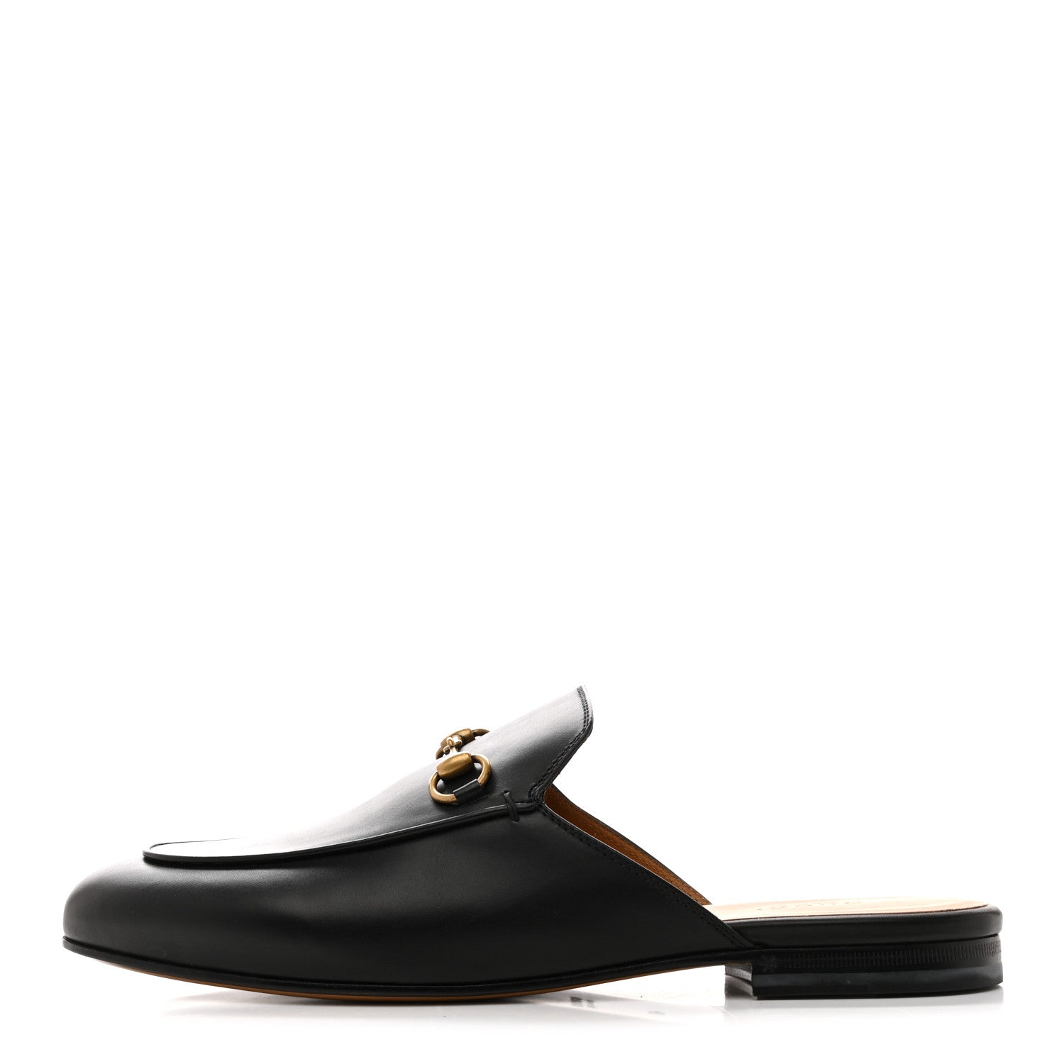 Gucci Calfskin Womens Princetown Slippers 40 Black 1 of 10