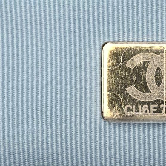 Chanel Lambskin Quilted Medium Chanel 19 Flap Light Blue 7 of 9