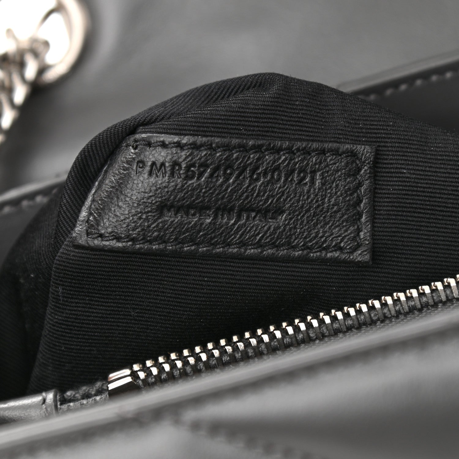 Saint Laurent Calfskin Y Quilted Monogram Medium Loulou Chain Satchel Earth 8 of 13