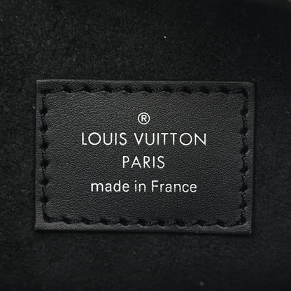Louis Vuitton Calfskin Debossed Monogram Side Trunk Black 6 of 10