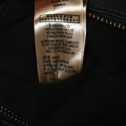 Burberry Soft Calfskin Graffiti Messenger Bag Black 8 of 12