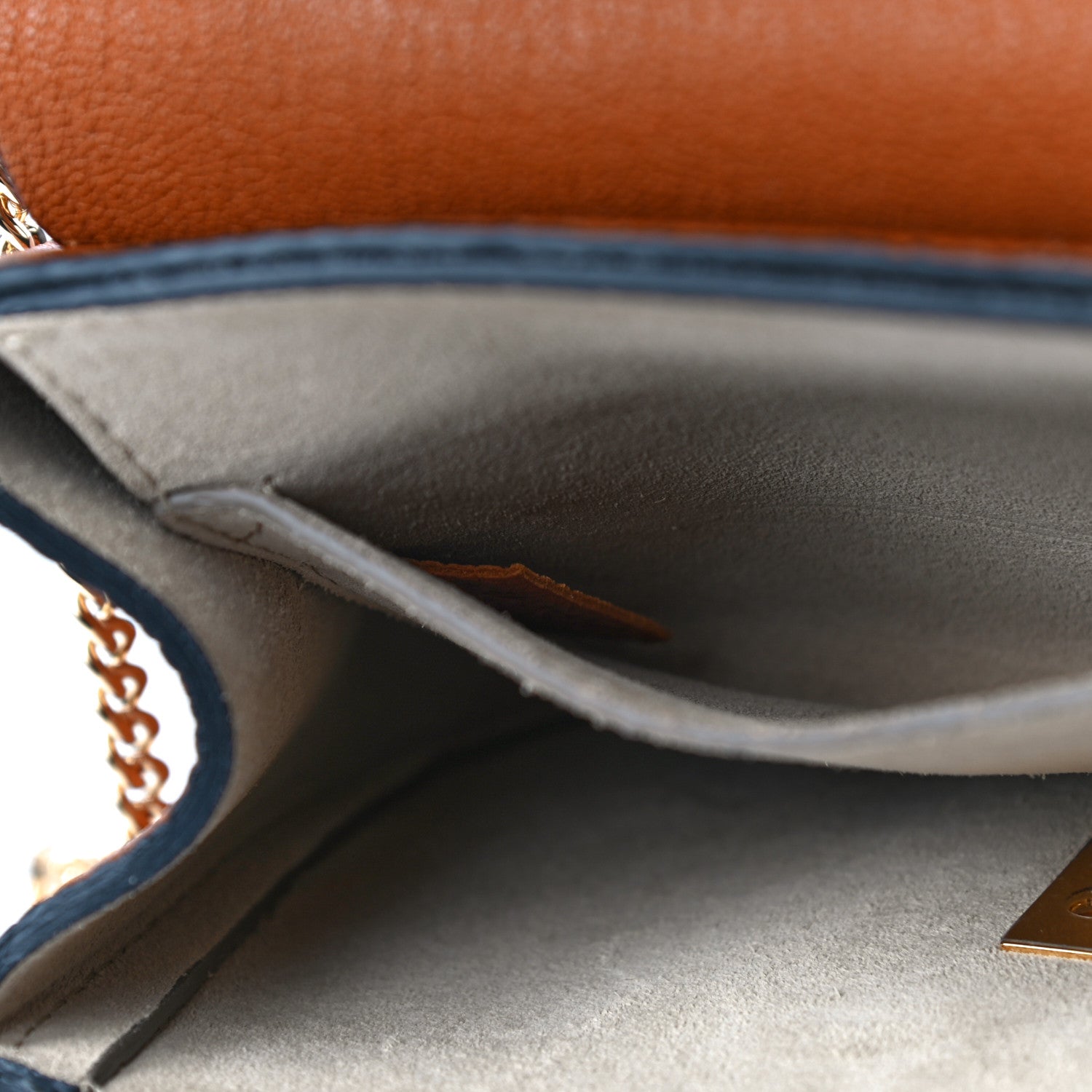 Chloe Grained Lambskin Drew Shoulder Bag Caramel 7 of 10