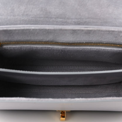 Celine Smooth Calfskin Teen Soft 16 Shoulder Bag Light Grey 4 of 10