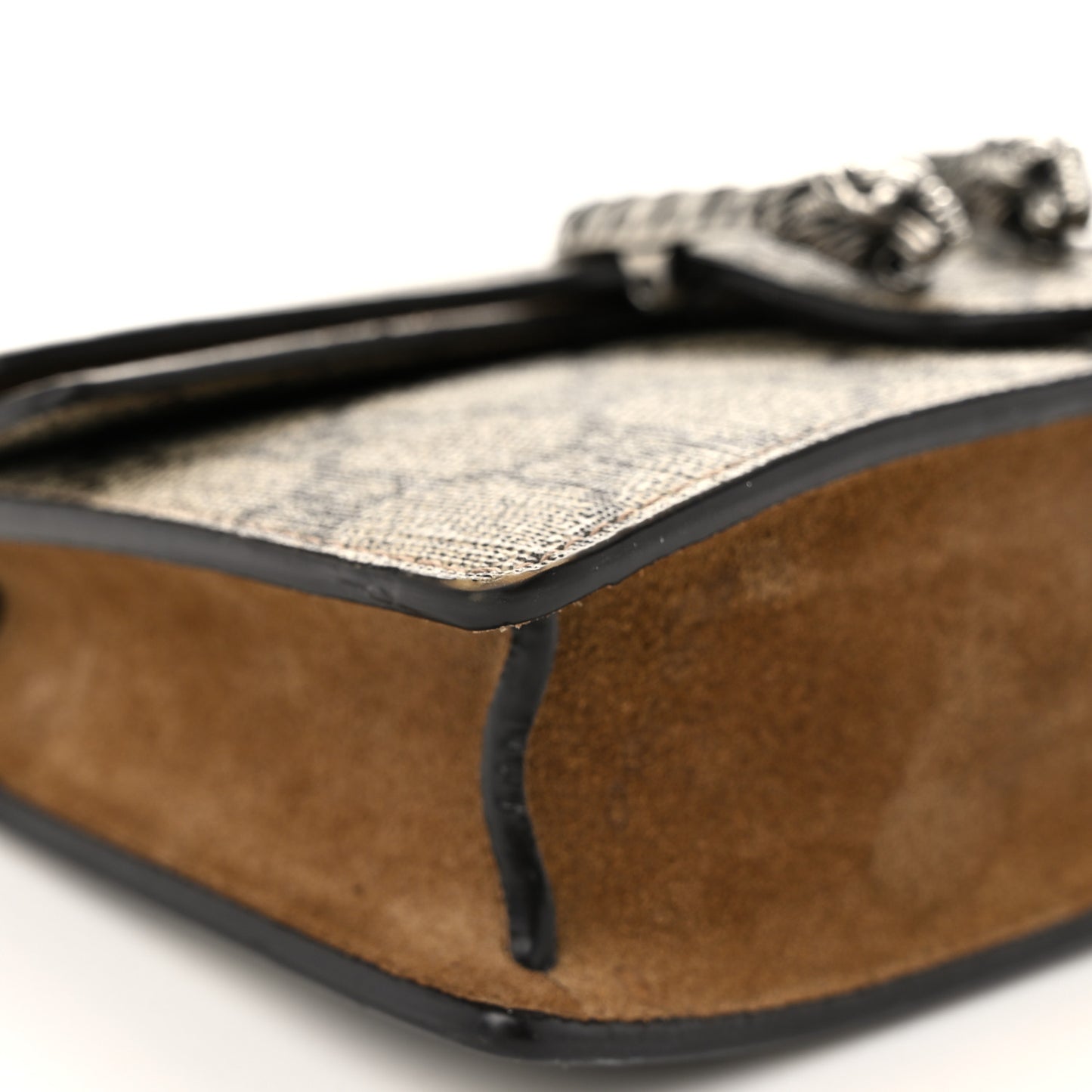 GG Supreme Monogram Super Mini Dionysus Shoulder Bag Taupe