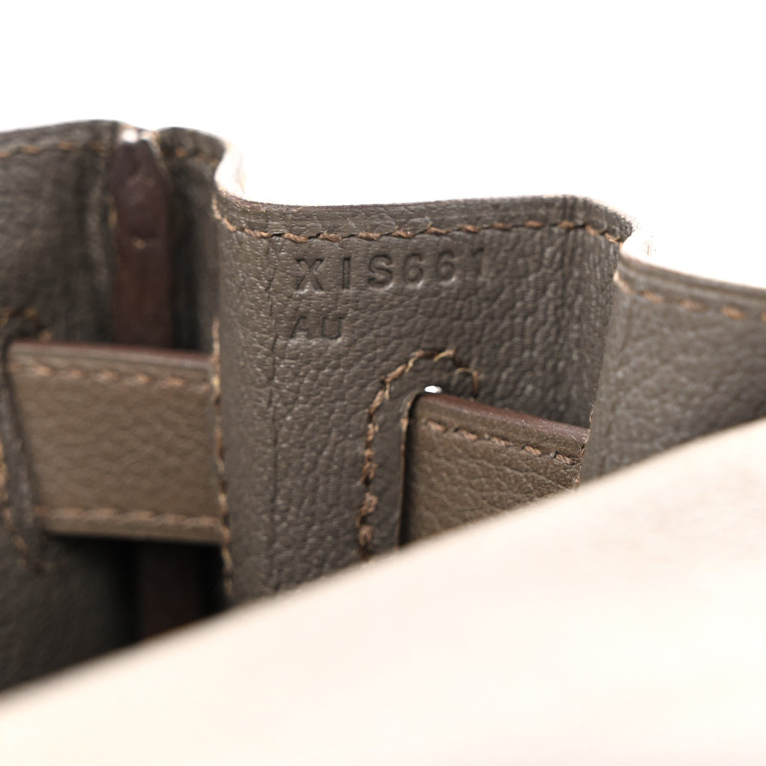 Hermes Evercolor Kelly Retourne 28 Etain 7 of 10