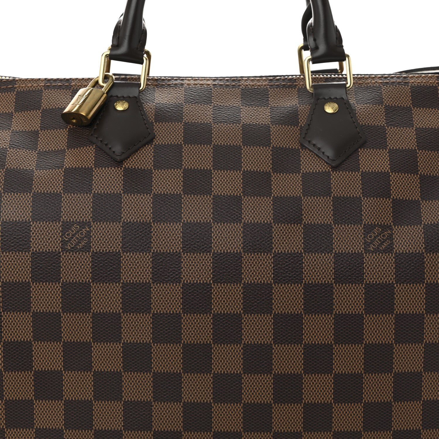 Louis Vuitton Damier Ebene Speedy 35 8 of 10