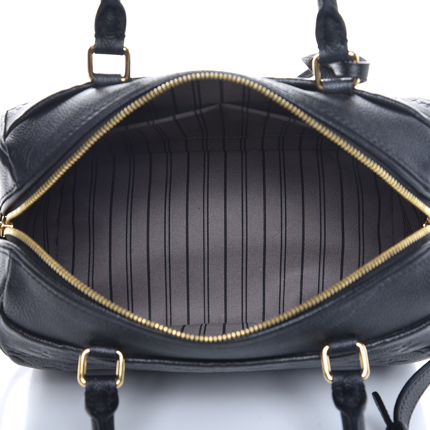 Louis Vuitton Empreinte Speedy Bandouliere 25 NM Black 5 of 7