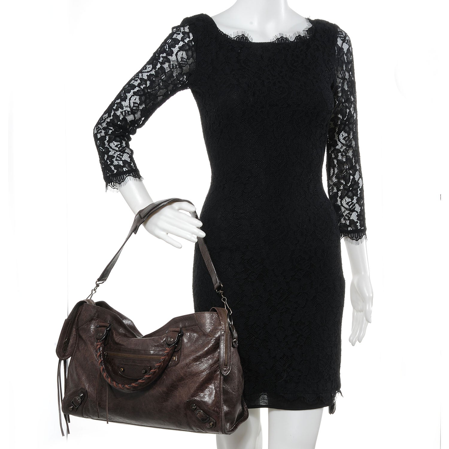 Balenciaga Agneau City Charbon 2 of 7