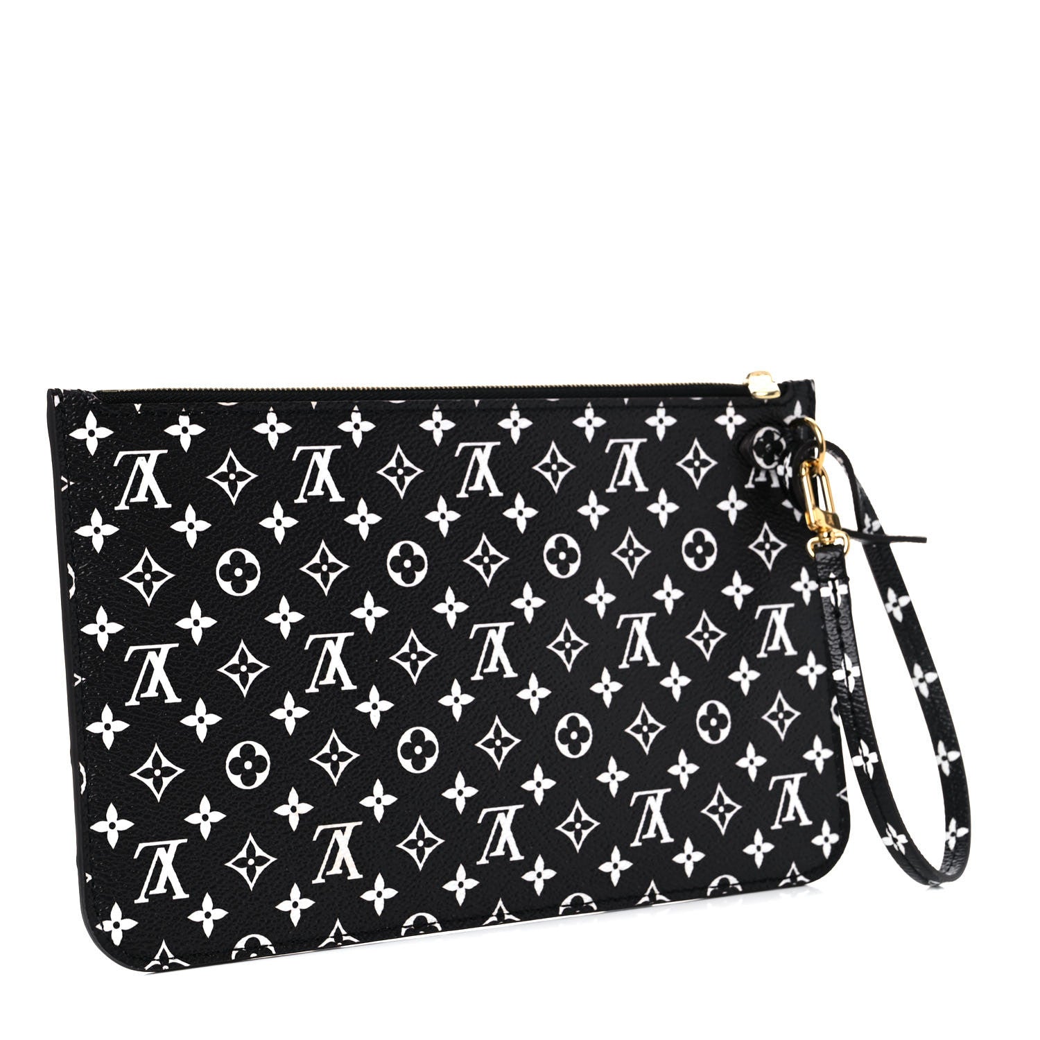 Louis Vuitton Monogram Giant Jungle Neverfull MM GM Pochette Black 3 of 7