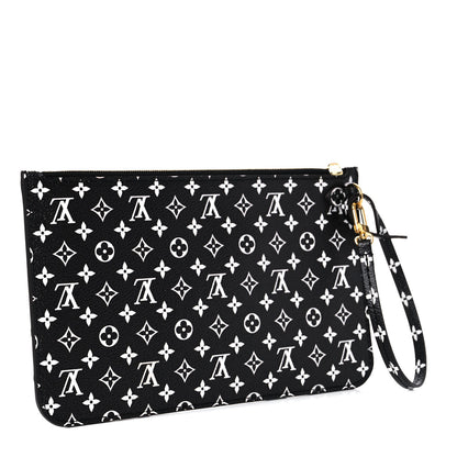 Louis Vuitton Monogram Giant Jungle Neverfull MM GM Pochette Black 3 of 7