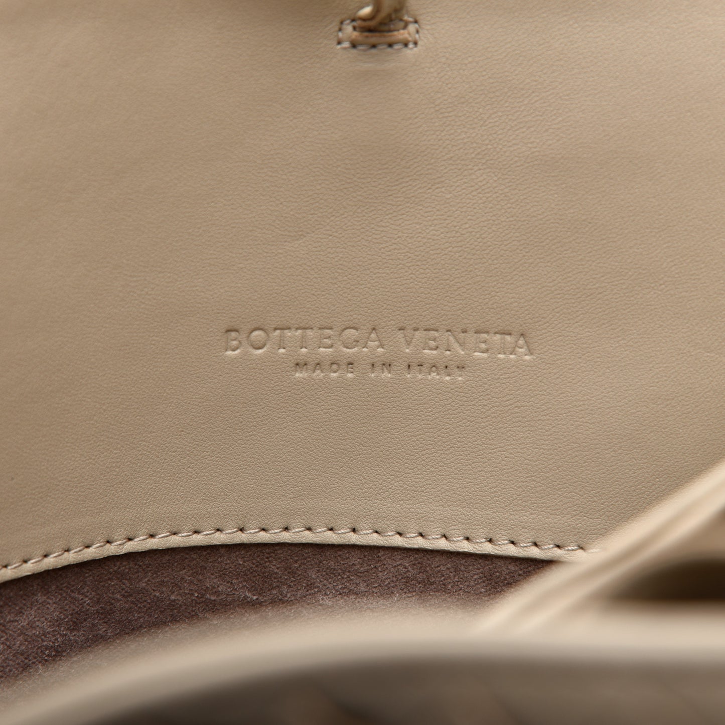 Nappa Intrecciato Milano Tote Mink