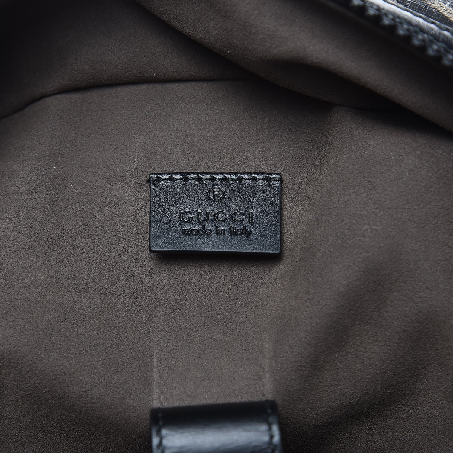 Gucci GG Supreme Monogram Caleido Medium Day Backpack Black 6 of 10