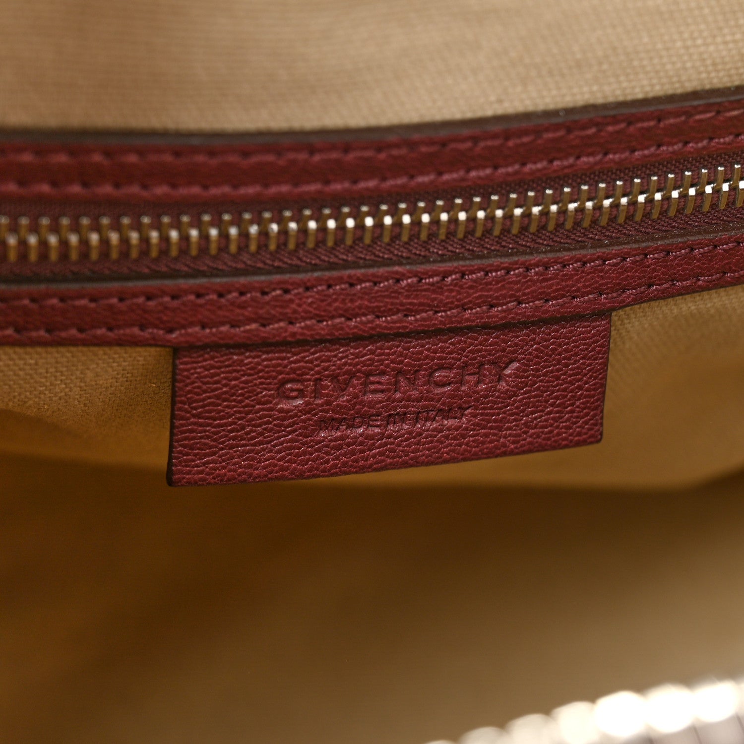 Givenchy Sugar Goatskin Small Antigona Oxblood 6 of 11