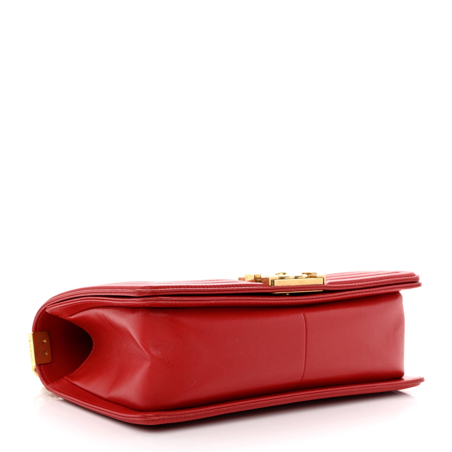 Chanel Lambskin Quilted Medium Boy Flap Red 4 of 10