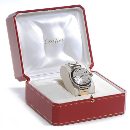 Cartier Stainless Steel 18K Yellow Gold 42mm Ballon Bleu De Automatic Watch 7 of 9