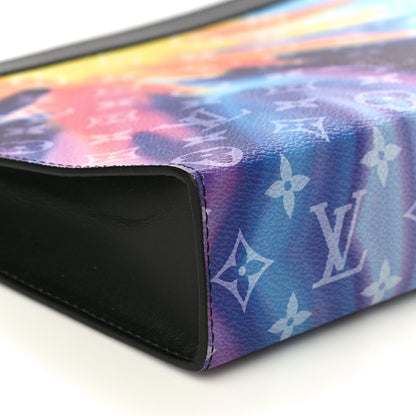 Louis Vuitton Monogram Sunset Pochette Voyage MM Multicolor 8 of 10