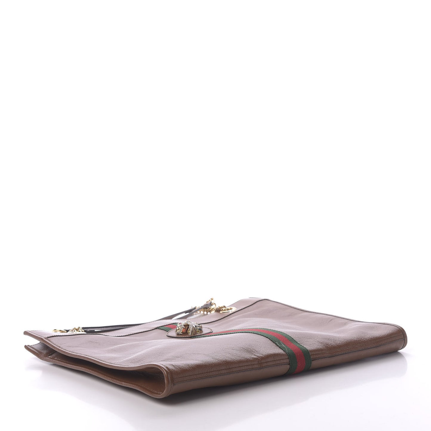 Calfskin Large Rajah Chain Tote Cuir