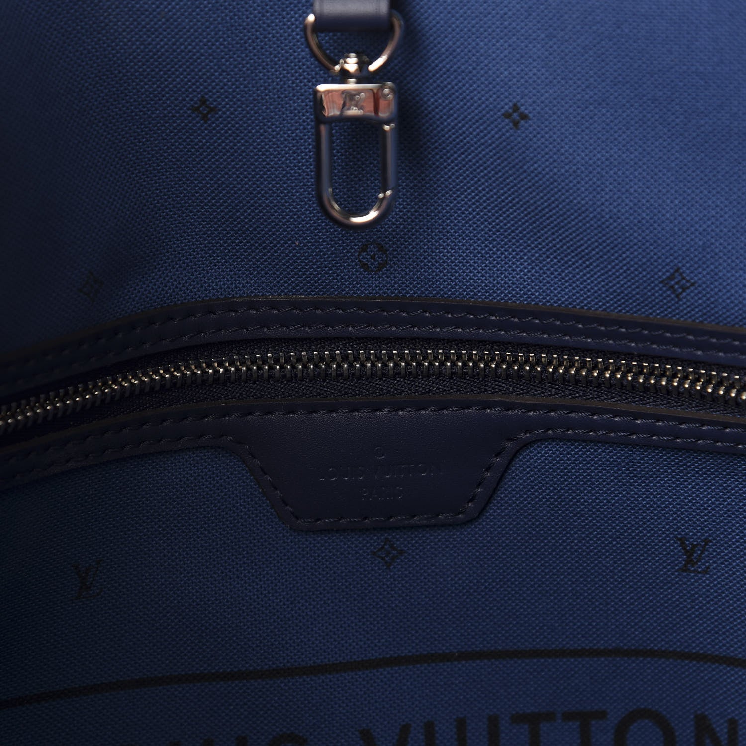 Louis Vuitton Monogram Escale Neverfull MM Blue 8 of 12