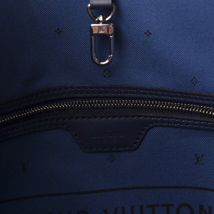 Louis Vuitton Monogram Escale Neverfull MM Blue 8 of 12