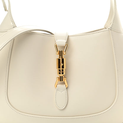 Gucci Boarded Dyana Lux Calfskin Small Jackie 1961 Hobo Mystic White 9 of 13