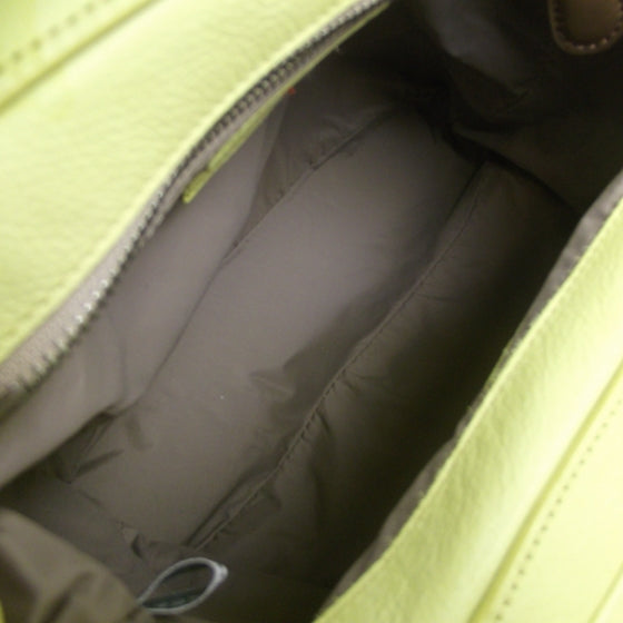 FASHIONPHILE MARNILeatherFrameBagChartreuse 7 of 9
