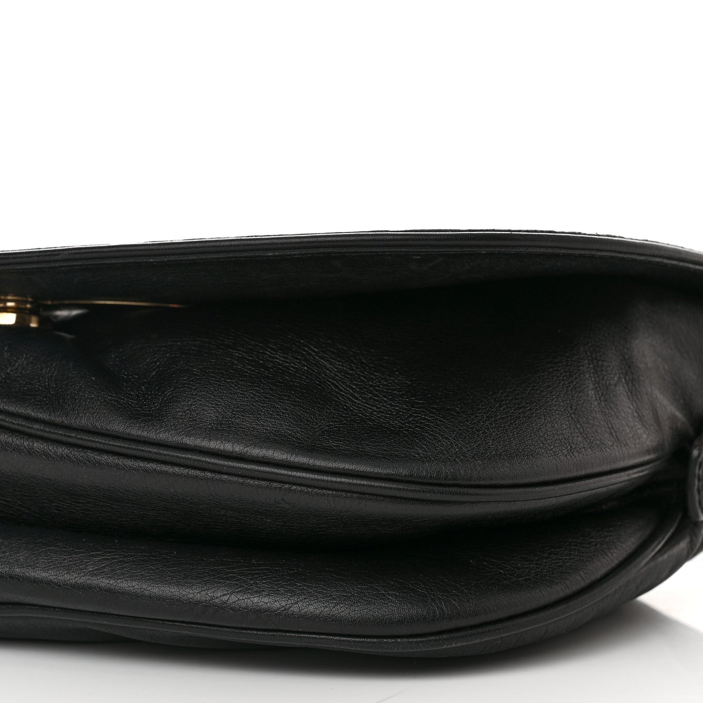 Calfskin Small Britt Shoulder Bag Black