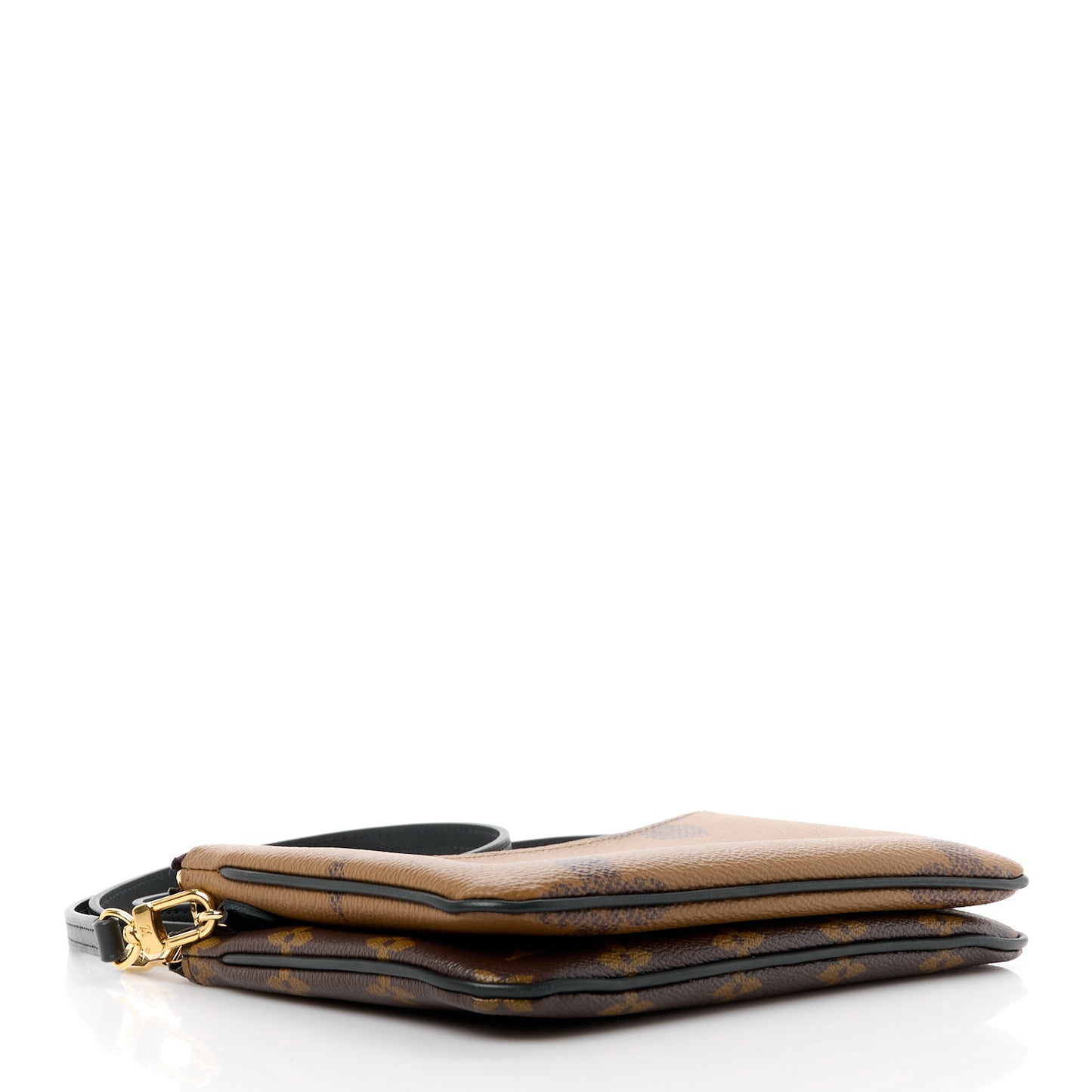 Reverse Monogram Giant Double Zip Pochette