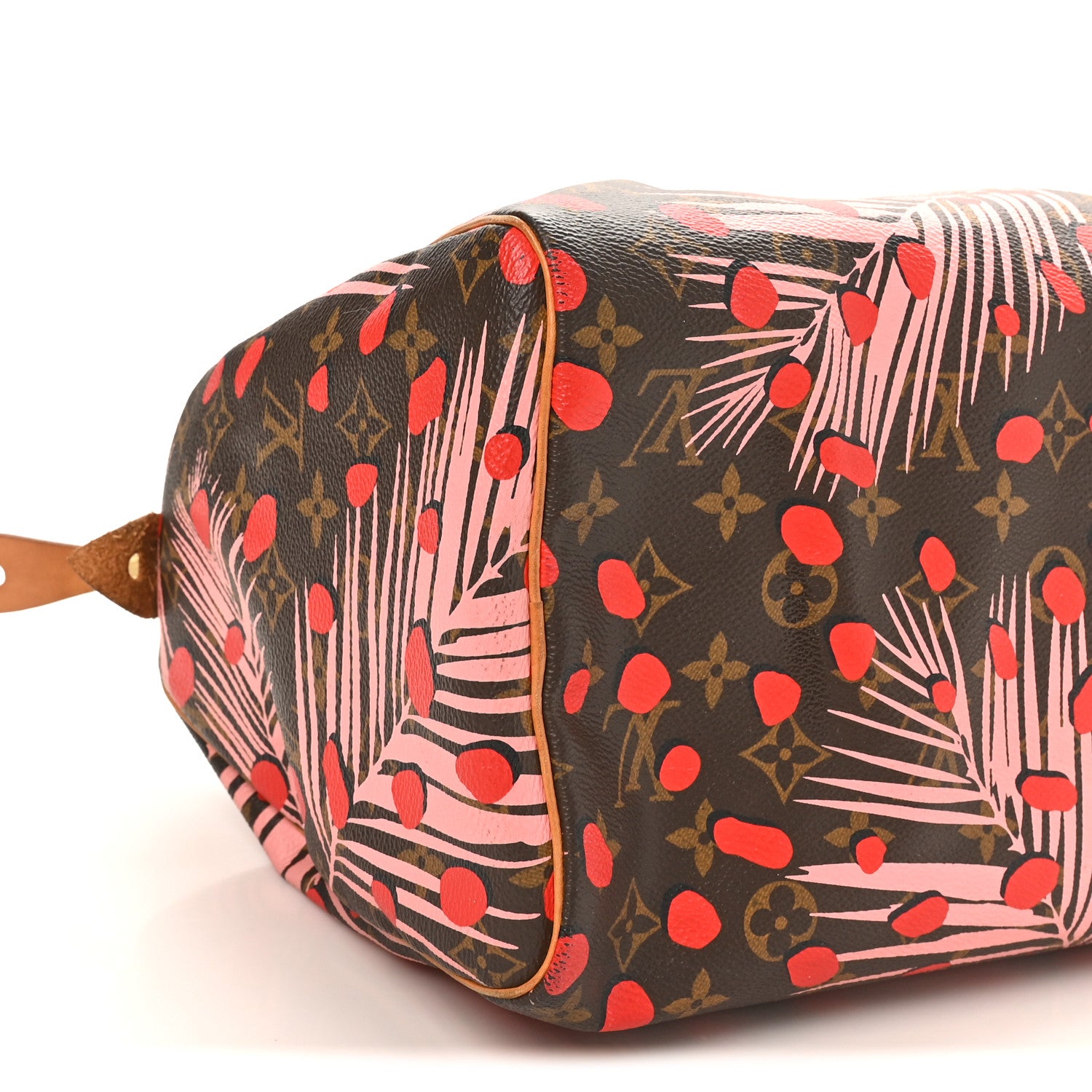 Louis Vuitton Monogram Jungle Dots Speedy 30 Sugar Pink Poppy 10 of 11