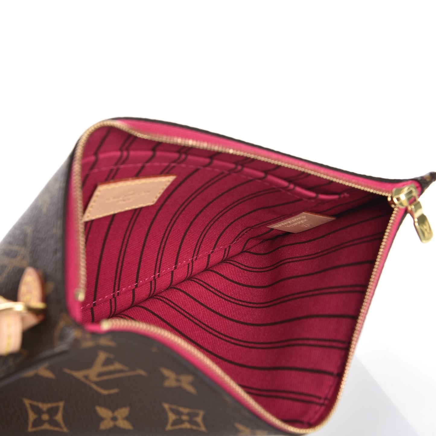 Monogram Neverfull MM GM Pochette Pivoine
