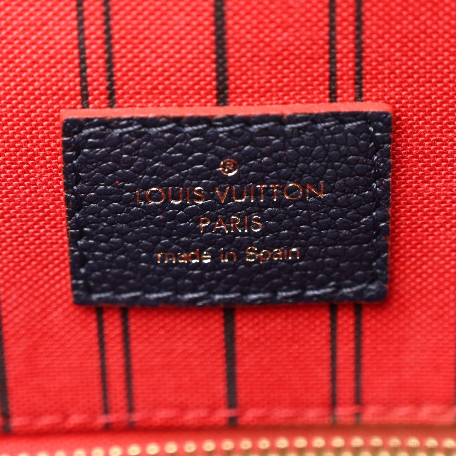 Louis Vuitton Empreinte Pont Neuf MM Marine Rouge 6 of 12