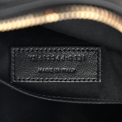 Saint Laurent Calfskin Matelasse Monogram Lou Camera Bag Black 7 of 10