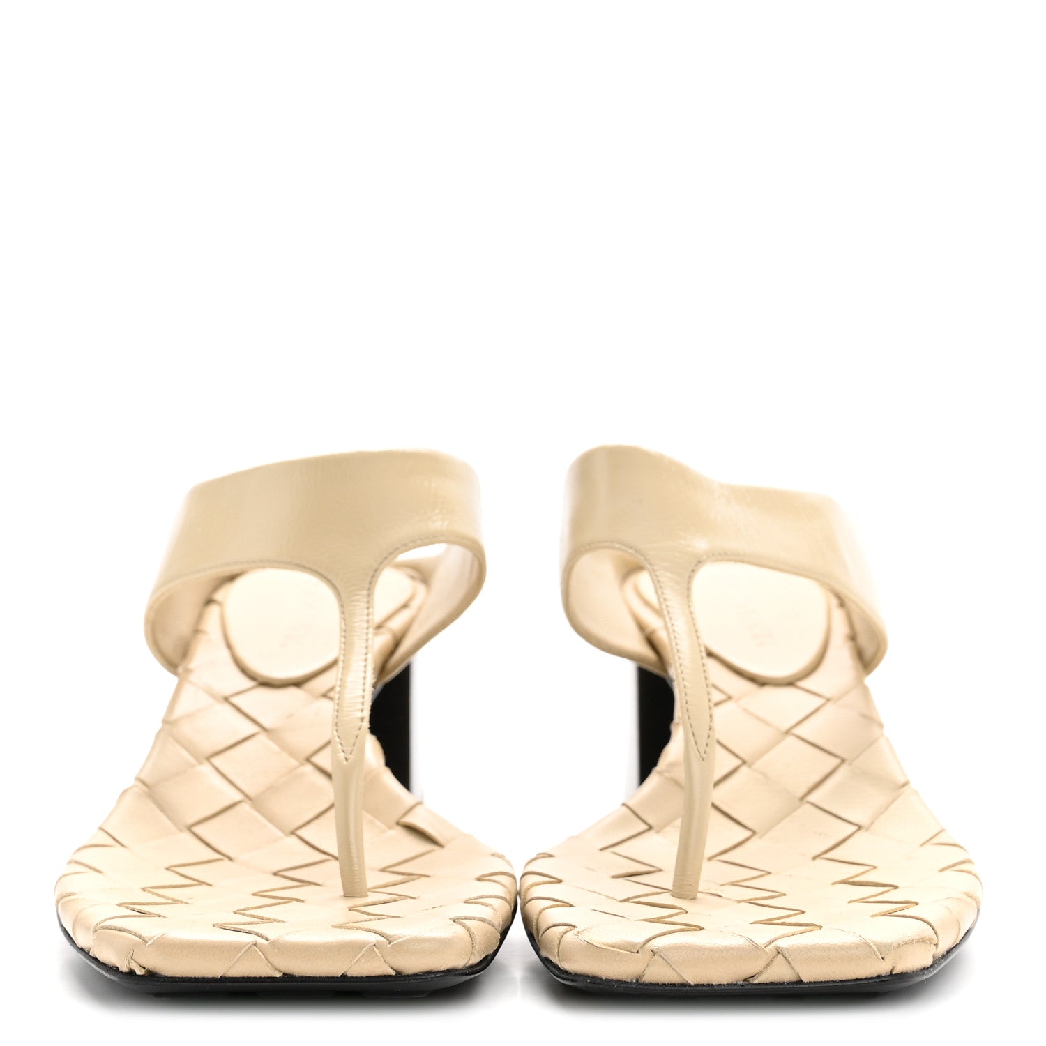 Bottega Veneta Cushion Lux Marella Thong Sandals 37 Light Butterscotch 6 of 18