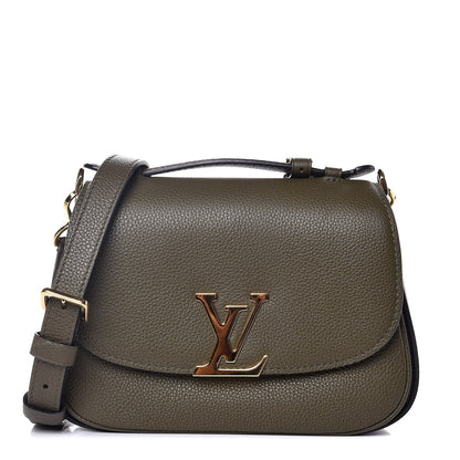 Louis Vuitton Grained Calfskin Vivienne NM Kaki 1 of 8