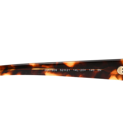 Miu Miu Acetate Oval Reverie Sunglasses SMU B09 Honey Tortoiseshell 6 of 7