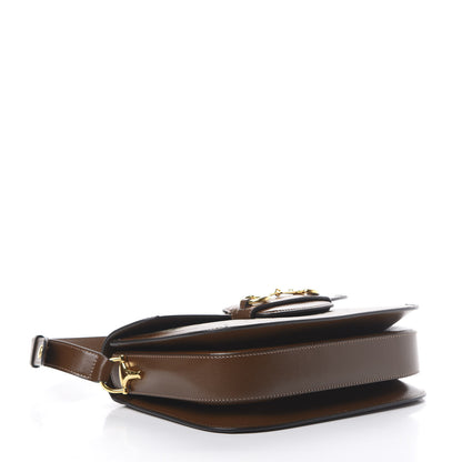 Gucci GG Supreme Monogram Horsebit 1955 Shoulder Bag Beige Brown Sugar 3 of 11