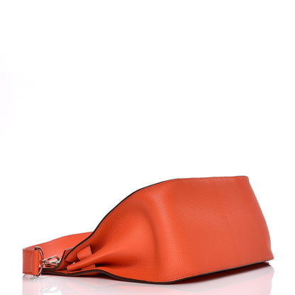 Hermes Taurillon Clemence Jypsiere 31 Orange Poppy 4 of 7