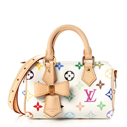 Louis Vuitton LV X TM Monogram Multicolor Nano Speedy White 1 of 9
