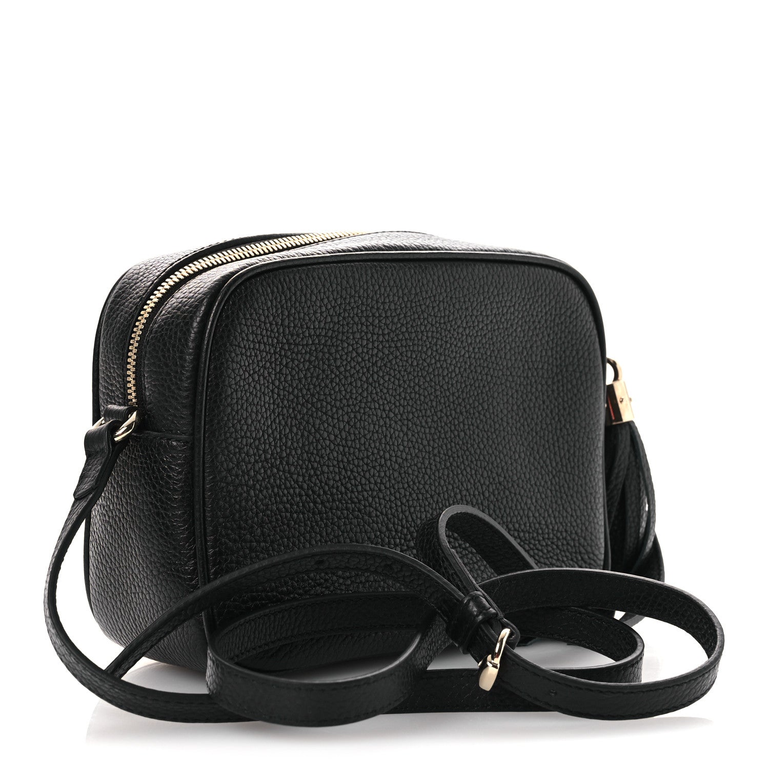 Gucci Pebbled Calfskin Small Soho Disco Bag Black 3 of 11